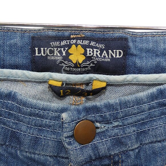 Lucky Brand Charlie Flare Jeans Curbside Wash 12/31 - Picture 5 of 9